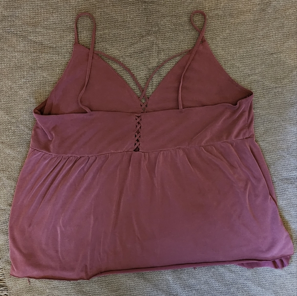 American Eagle Soft & Sexy Purple Tank - Picture 2 of 4
